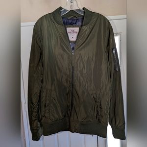 hollister bomber jacket Sz. M
